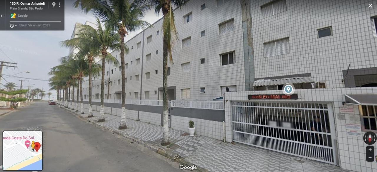 Kitao Pe Na Areia Na Vila Mirim - Praia Grande/Sp Exteriör bild