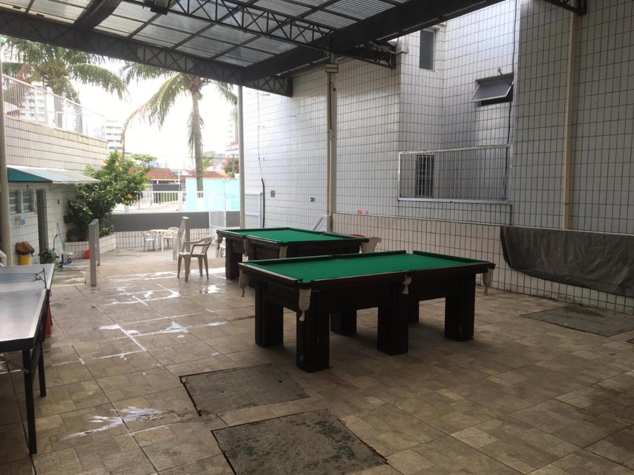 Kitao Pe Na Areia Na Vila Mirim - Praia Grande/Sp Exteriör bild